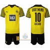 Maglia ufficiale BVB Borussia Dortmund Thorgan Hazard 10 Casa 2021-22 per Bambino